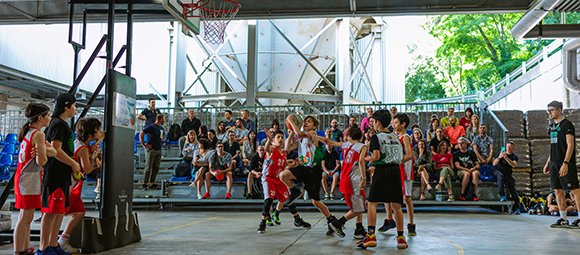 Sport and sharing: great success for the second edition of the AEuganeus Basketball Party